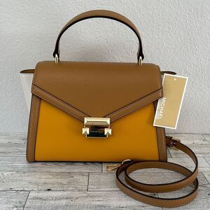 Michael Kors Whitney Goldenrod Medium Satchel NWT